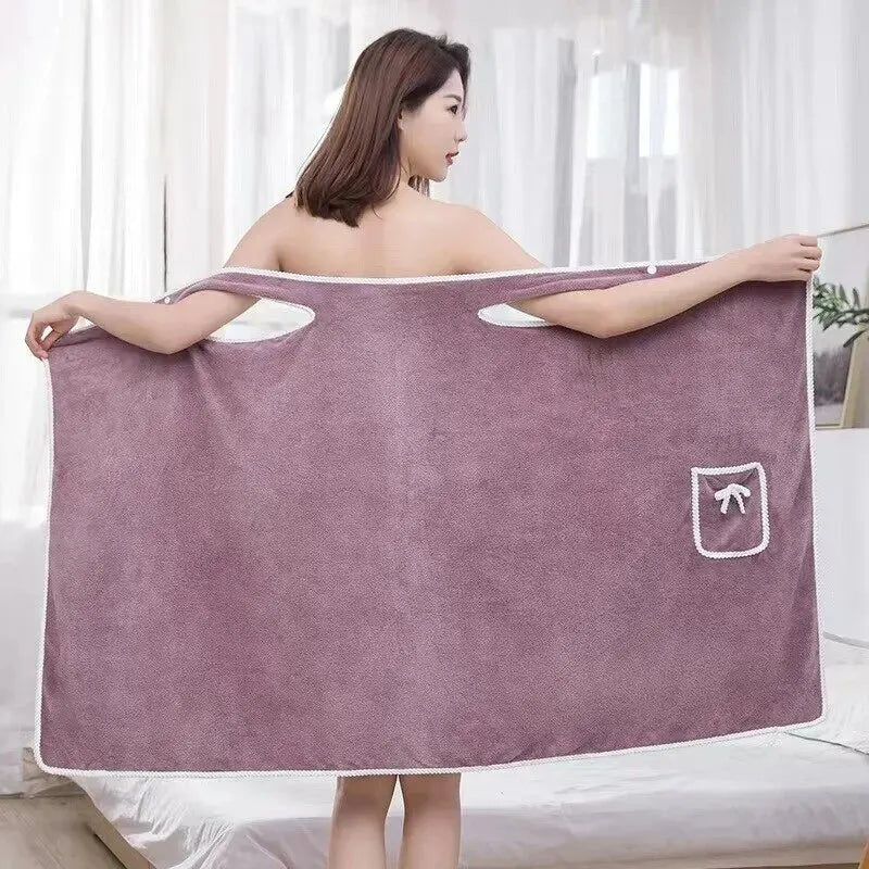 Quick-Dry 2-in-1 Bath Towel