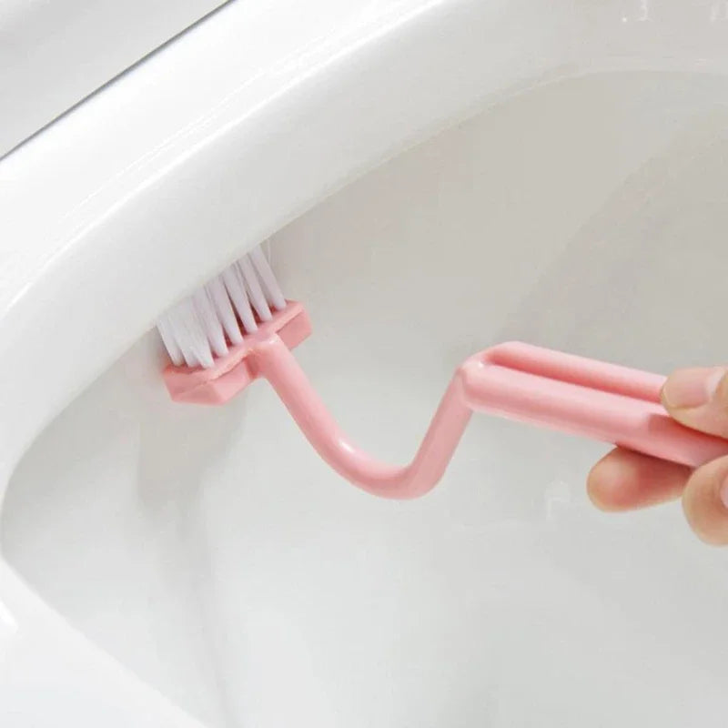 S-Shape Toilet Cleaning Brush