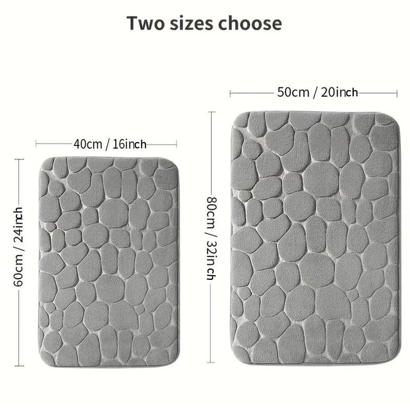 Luxury Cobblestone Bath Mat